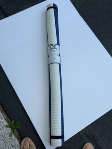 NEW DII Design Imports Outdoor Rug 4x6 Navy White Stripe Reversible
