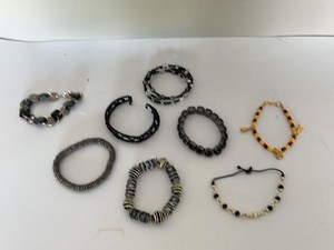 Lot of Assorted Fashion Bracelets Beaded Mesh Charm Stretch Cuff