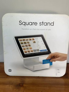 Square Stand Point of Sale POS Register Bundle w iPad,  Reader,  Cables & More