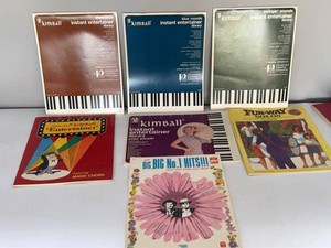 Kimball Entertainer Organ Sheet Music Book Lot w Hal Leonard Funway