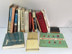 Lot of Vintage Books Girl Scout, Informative, Religious, Reference, Children��s Books & Mini Gift Books