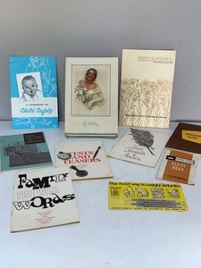 Lot of Assorted Vintage Booklets Pamphlets Ephemera Mid Century