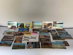 Vintage Postcard & Souvenir Photo Booklet Lot Travel Views Midwest West