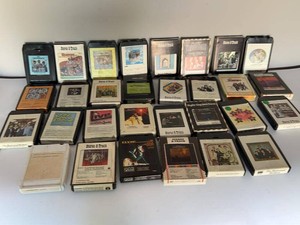 Lot of Southern Gospel 8-Track Tapes Cathedrals Stamps Blackwood Elvis