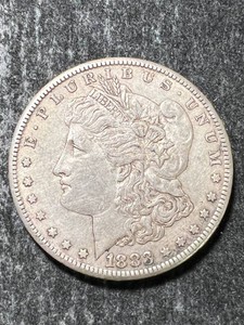 1883-S US MORGAN SILVER DOLLAR