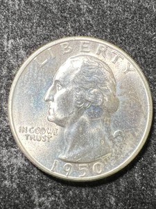 1950-S US WASHINGTON QUARTER