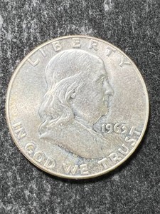 1963-D US FRANKLIN HALF DOLLAR