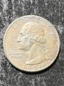 1951-D US WASHINGTON QUARTER