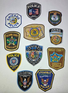 Vintage Police & Sheriff Department Patch Collection