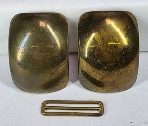 Antique 19th Century Brass Military Belt Plates  Buckles  Civil War Era Style