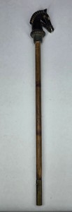 Vintage Horse Head Decorative Wand  Pointer
