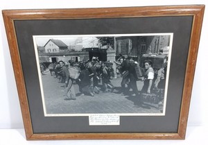John W. Anderson WWII Photograph  Italian Officers Leaving Erlangen Germany, 1945