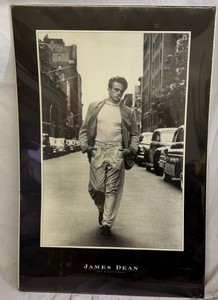 James Dean Roy Schatt Photo Framed Poster