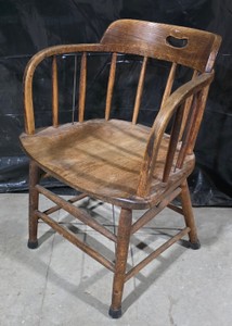 Vintage 1930s1940s High Point Bending & Chair Co. No. 150 Light Oak Armchair