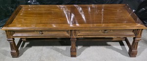 Hammary Traditional Wood Coffee Table with Drawers