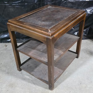 Vintage Wood End Table 