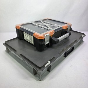 Husky 15 Plastic Organizer with Removable Bins & UTZ Group Storage Case