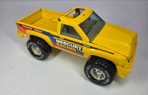 intage Nylint Mercury Racing Power Prop Yellow Pressed Steel Pickup Truck
