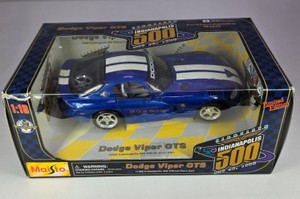 Maisto 1996 Dodge Viper GTS Indianapolis 500 Official Pace Car 118 Die-Cast