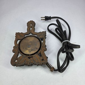 Vintage Paragon Electric Co. TRV-1 Cast Iron Electric Trivet  Food Warmer