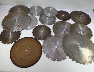 Assorted Vintage Circular Saw Blades