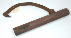 Vintage Steel Cant Hook  Log Roller Logging Tool