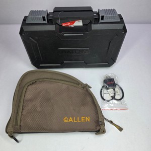 Allen Handgun Cases with Cable Gun Lock
