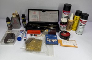 Outers, Birchwood Casey & Browning Gun Cleaning Supplies with PistolRevolver Cleaning Kit