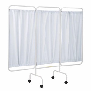 80812 - R & B Wire Products PSS-3CUS Three Panel Mobile Medical Privacy Screen - NEW
