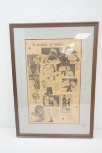 vintage A Season of Smiles photo collage poster distributed by Daytons Dept. Store dated 1986