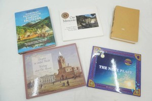 group of books The Next Place, Our Minnesota, Walking About Moscow Americas Fascinating Indian Heritage