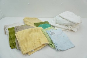 group of wash clothes and dish towels