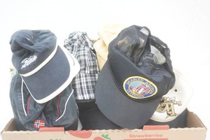 large collection of ball style caps