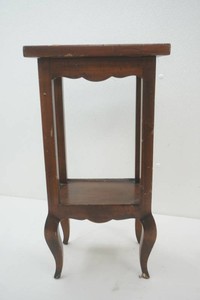 vintage side table 9 x 12 x 23
