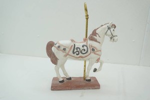 1983 Carousel horse sculpture by Austin Productions 16 tall