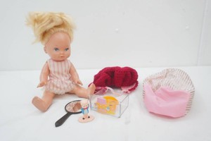 1988 Mattel Lil Miss Makeup Doll with some accessories