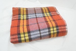 plaid blanket throw