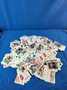 1995 Fleer  Shell Oil Drive to the Super Bowl promotional scratch-off and football trading card pieces