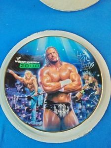 Danbury Mint WWF Triple H WrestleMania 2000 Porcelain Collector Plate