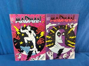 Issues #3 and #1 (of 3) of the classic 1992 Madman comic book series published by Tundra Publishing and created by Mike Allred