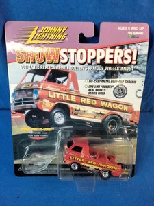 Johnny Lightning Show Stoppers die-cast replica of Bill Goldens Little Red Wagon