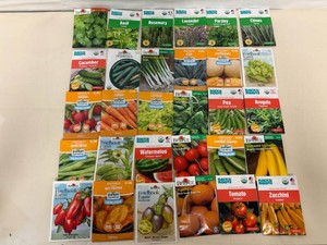 30x Variety of Seed Packets