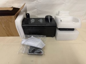 Fog Machine with Remote & Adjustable Lights-NO Power Cord