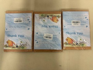 3pgks Baby Shower Thank you Cards