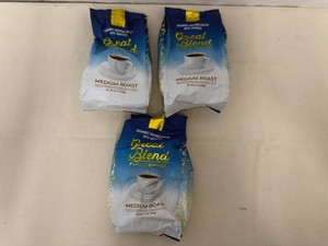 3x 12oz Great Blend Medium Roast Ground Coffee