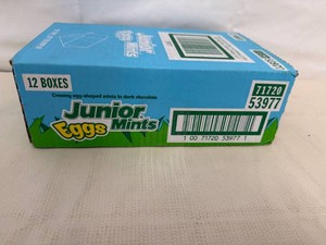12 boxes Junior Mint Eggs-12027