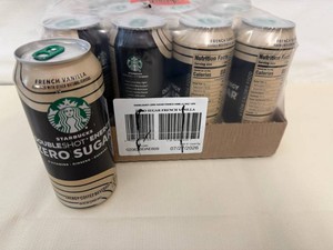 12x Starbucks Double Shot Zero Sugar-French Vanilla