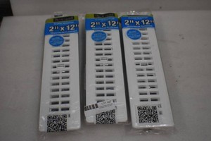 2 x 12 Floor registers