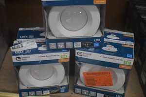 4 inch White Recessed LED Trim