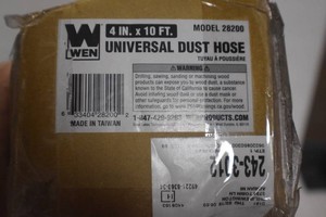 WEN 28200 4 inch x 10 foot Dust Collection Hose
